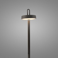 19311-18 AMAG LAMPA PODŁOGOWA/ZEWNĘTRZNA BEZPRZEWODOWA CZARNY