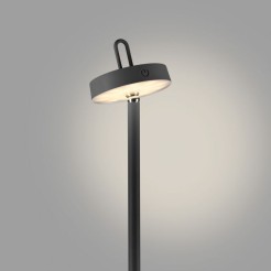 19311-18 AMAG LAMPA PODŁOGOWA/ZEWNĘTRZNA BEZPRZEWODOWA CZARNY