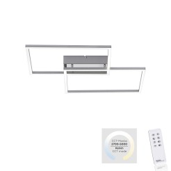 14018-55 IVEN LAMPA SUFITOWA STALOWY