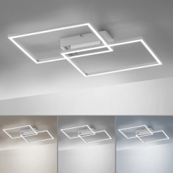 14018-55 IVEN LAMPA SUFITOWA STALOWY