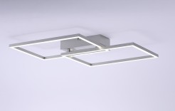 14018-55 IVEN LAMPA SUFITOWA STALOWY