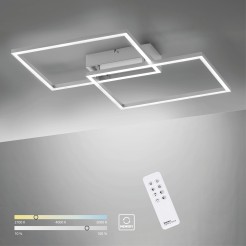 14018-55 IVEN LAMPA SUFITOWA STALOWY