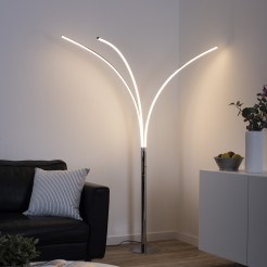15383-55 MAJA LAMPA PODŁOGOWA CHROM