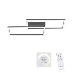 14140-18 IVEN LAMPA SUFITOWA CZARNY
