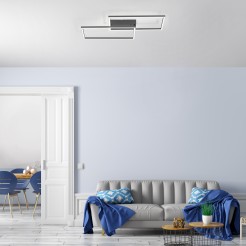 14140-18 IVEN LAMPA SUFITOWA CZARNY