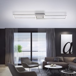14019-55 IVEN LAMPA SUFITOWA STALOWY