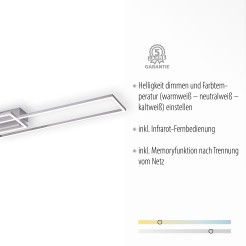 14019-55 IVEN LAMPA SUFITOWA STALOWY