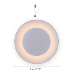 14327-16 ANIKA LAMPA SUFITOWA BIAŁY