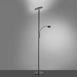 11709-18 HANS LAMPA PODŁOGOWA CZARNY