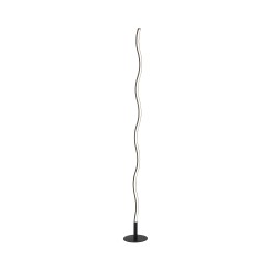 15168-18 WAVE LAMPA PODŁOGOWA CZARNY