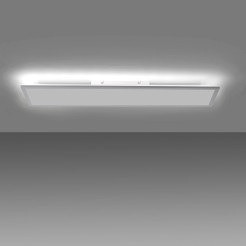 12204-16 FLAT LAMPA SUFITOWA BIAŁY