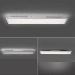 12204-16 FLAT LAMPA SUFITOWA BIAŁY
