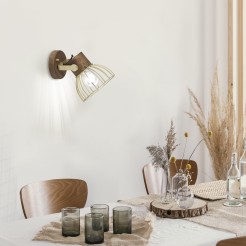 11486-60 ALAMI LAMPA SUFITOWA/KINKIET MATOWY MOSIĄDZ