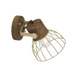 11486-60 ALAMI LAMPA SUFITOWA/KINKIET MATOWY MOSIĄDZ