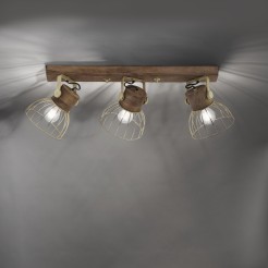 11488-60 ALAMI LAMPA SUFITOWA MATOWY MOSIĄDZ
