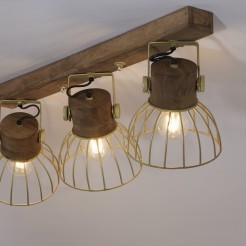 11488-60 ALAMI LAMPA SUFITOWA MATOWY MOSIĄDZ
