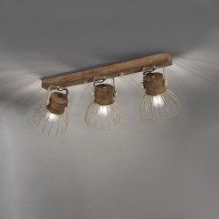 11488-60 ALAMI LAMPA SUFITOWA MATOWY MOSIĄDZ