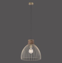 11489-60 ALAMI LAMPA WISZĄCA MATOWY MOSIĄDZ