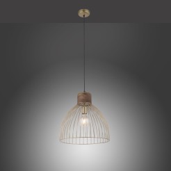11489-60 ALAMI LAMPA WISZĄCA MATOWY MOSIĄDZ