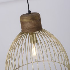 11489-60 ALAMI LAMPA WISZĄCA MATOWY MOSIĄDZ
