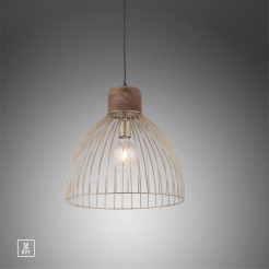 11489-60 ALAMI LAMPA WISZĄCA MATOWY MOSIĄDZ