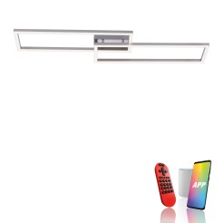 16430-55 LOLASMART-MAXI LAMPA SUFITOWA STALOWY