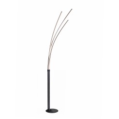 15383-18 MAJA LAMPA PODŁOGOWA CZARNY