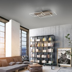 8330-79 PALMA LAMPA SUFITOWA DREWNO