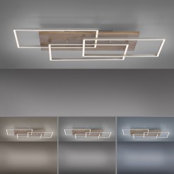 8330-79 PALMA LAMPA SUFITOWA DREWNO