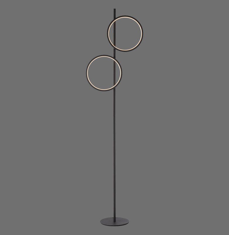 15396-18 MINI RITUS LAMPA PODŁOGOWA CZARNY