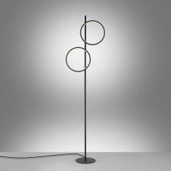 15396-18 MINI RITUS LAMPA PODŁOGOWA CZARNY