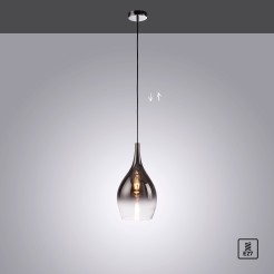 2061-17 PILUA LAMPA WISZĄCA CHROM