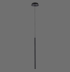 2111-18 FLUTE LAMPA WISZĄCA CZARNY