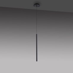 2111-18 FLUTE LAMPA WISZĄCA CZARNY