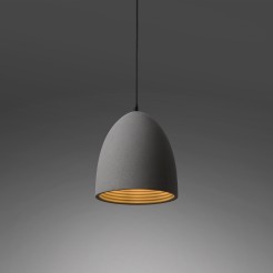 2233-22 ETON LAMPA WISZĄCA SZARY/CZARNY