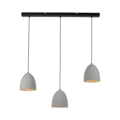 2233-22 ETON LAMPA WISZĄCA SZARY/CZARNY