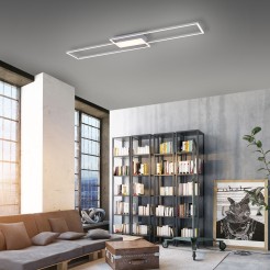 14711-55 ASMIN LAMPA SUFITOWA STALOWY