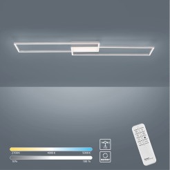 14711-55 ASMIN LAMPA SUFITOWA STALOWY