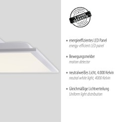 14471-16 FLEET LAMPA SUFITOWA BIAŁY