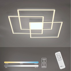14713-55 ASMIN LAMPA SUFITOWA STALOWY