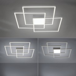 14713-55 ASMIN LAMPA SUFITOWA STALOWY