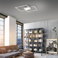 14712-55 ASMIN LAMPA SUFITOWA STALOWY