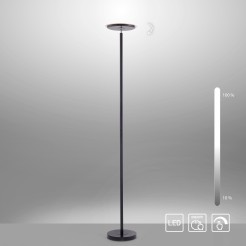 11729-18 HANS LAMPA SUFITOWA CZARNY