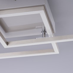 14002-55 IVEN LAMPA SUFITOWA STALOWY