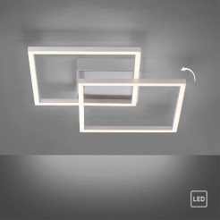 14002-55 IVEN LAMPA SUFITOWA STALOWY