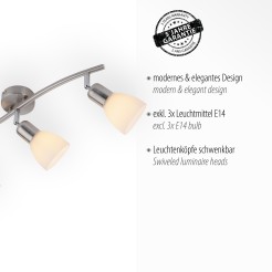 11953-55 KARO LAMPA WISZĄCA STALOWY