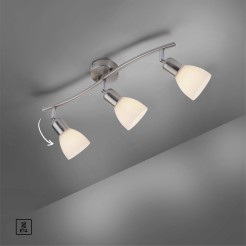 11953-55 KARO LAMPA WISZĄCA STALOWY