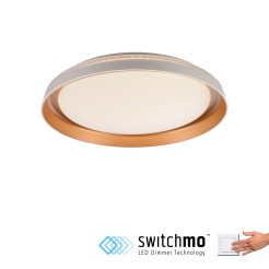 14368-60 SATI LAMPA SUFITOWA MATOWY MOSIĄDZ