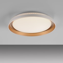 14368-60 SATI LAMPA SUFITOWA MATOWY MOSIĄDZ