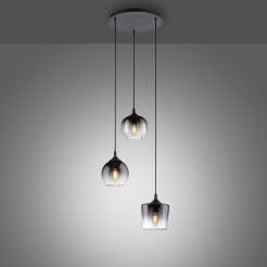15424-18 ZEA LAMPA WISZĄCA CZARNY